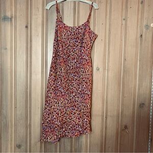 Vintage Y2K Donna Ricco layered tiered tiki vibe Hawaiian style dress 12